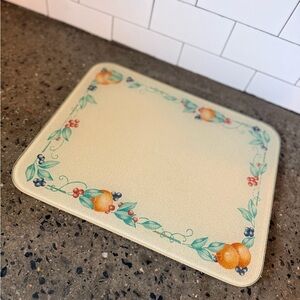 Vintage Corningware- Abundance Pattern Counter Saver